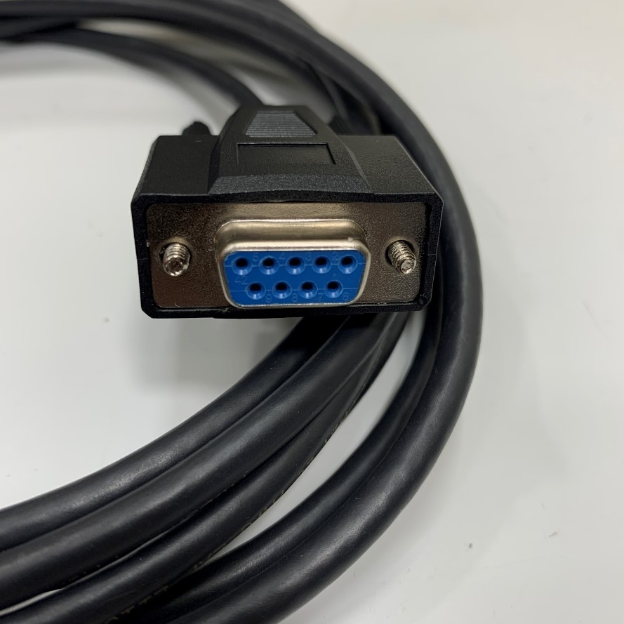 Cáp Điều Khiển HMI-CAB-ST52 Dài 4M 12ft RS-232C Cable Shielded Connector DB9 Female to Female For HMI Proface Touch Panel GP4000 Series ST3000 Series with PLC Allen-Bradley SLC5/03, 5/04