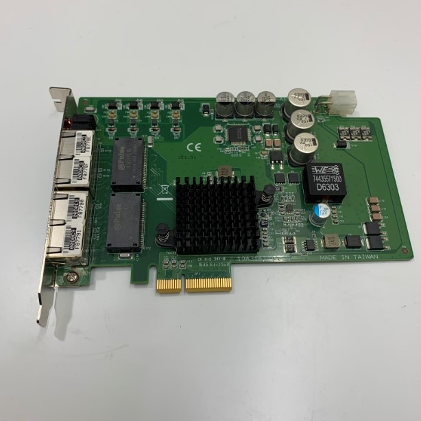 Card Mạng 4 Port Lan Gigabit Ethernet GBE POE Vision PCI-E X4 Advantech PCIE-1672E/1674E A1 01-2 Network Interface Card For Máy Tính Công Nghiệp Advantech Industrial Computers