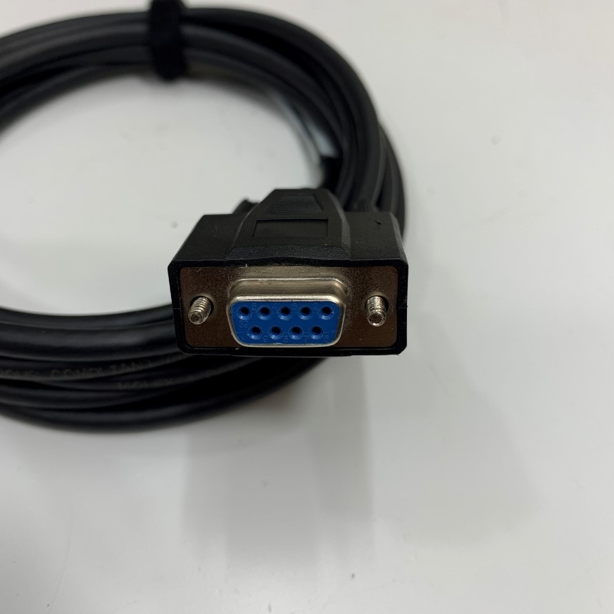 Cáp Điều Khiển CA3-CBLQ-01 Dài 3M 10ft RS232 Cable Molex 28AWG Shielded Connector MD6M to DB9 Female For PLC Mitsubishi Q Series with HMI Proface ST3000 Series Touch Panel