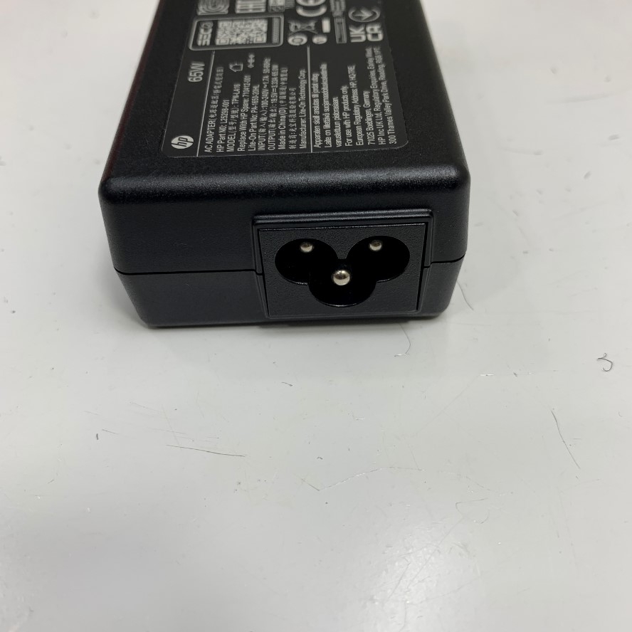 Adapter 19.5V 3.33A 65W L25298-001 TPN-LA16 Power Supply Connector Size 4.5mm x 3.0mm For HP 340 NoteBook Series HP 348 G4