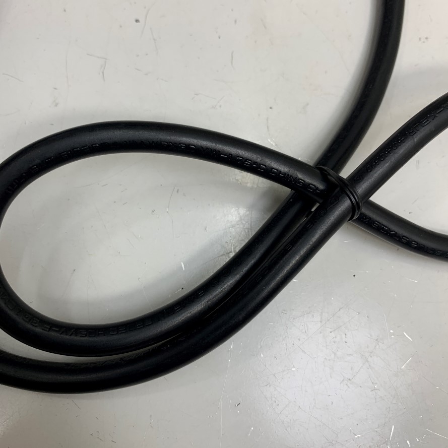 Dây Nguồn 1M 3.3ft AC Power Cord 90 Degrees Left Angle C14 to C13 10A 250V 18AWG 3x1.0mm² Cable