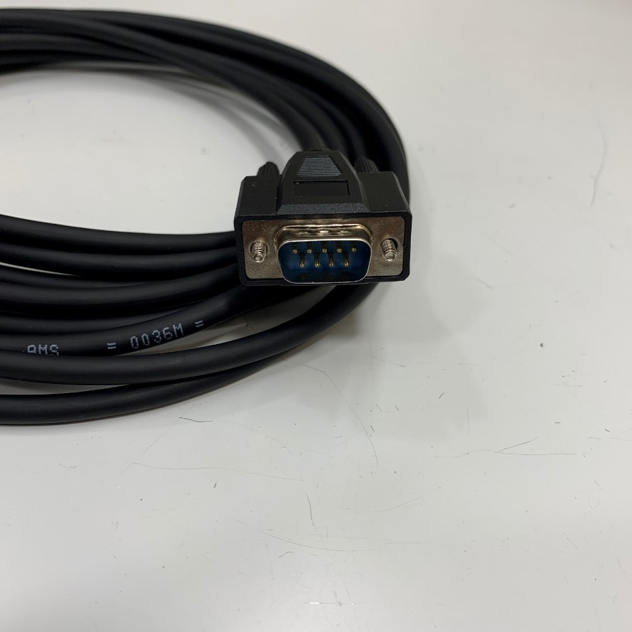 Cáp Điều Khiển CA3-CBLMLT-01 Dài 5M 17ft RS422 Cable DB9 Male to 6 Core Cosse Solderless Crimped Cable For HMI Proface Schneider Electric Touch Panel with Host Controller PLC