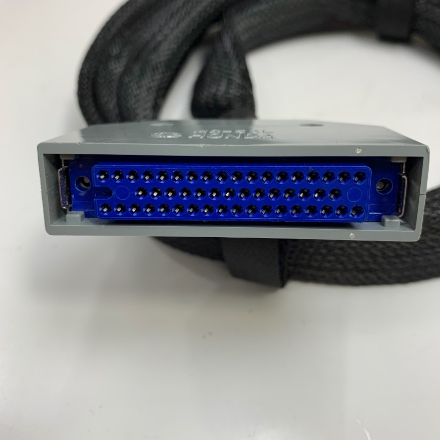 Cáp Original Honda MR-50L 50 Pin Female to IDC 50 Pin 25*20 Pitch 2.54mm Cable Flat Ribbon Data Rainbow Color Dài 2M 6.5ft For FANUC CNC Data Cable witch Terminal Board