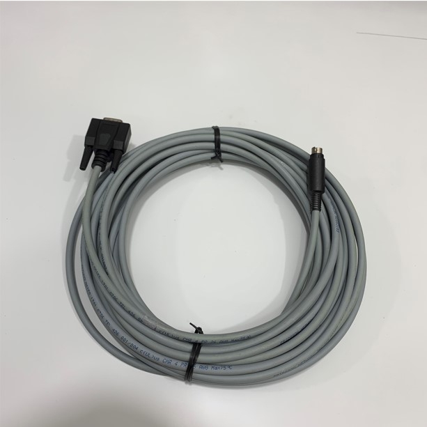 Cáp Lâp Trình GT01-C150R4-8P Mitsubishi Cable 15M For Use With HMI GT1040-QBBD, GT1045-QSBD, GT1050-QBBD, GT1055-QSBD, PLC FX1-3 Series