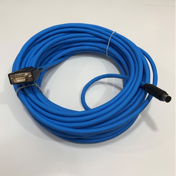 Cáp Lâp Trình GT01-C300R4-8P Mitsubishi Cable 30M For Use With HMI GT1040-QBBD, GT1045-QSBD, GT1050-QBBD, GT1055-QSBD, PLC FX1-3 Series