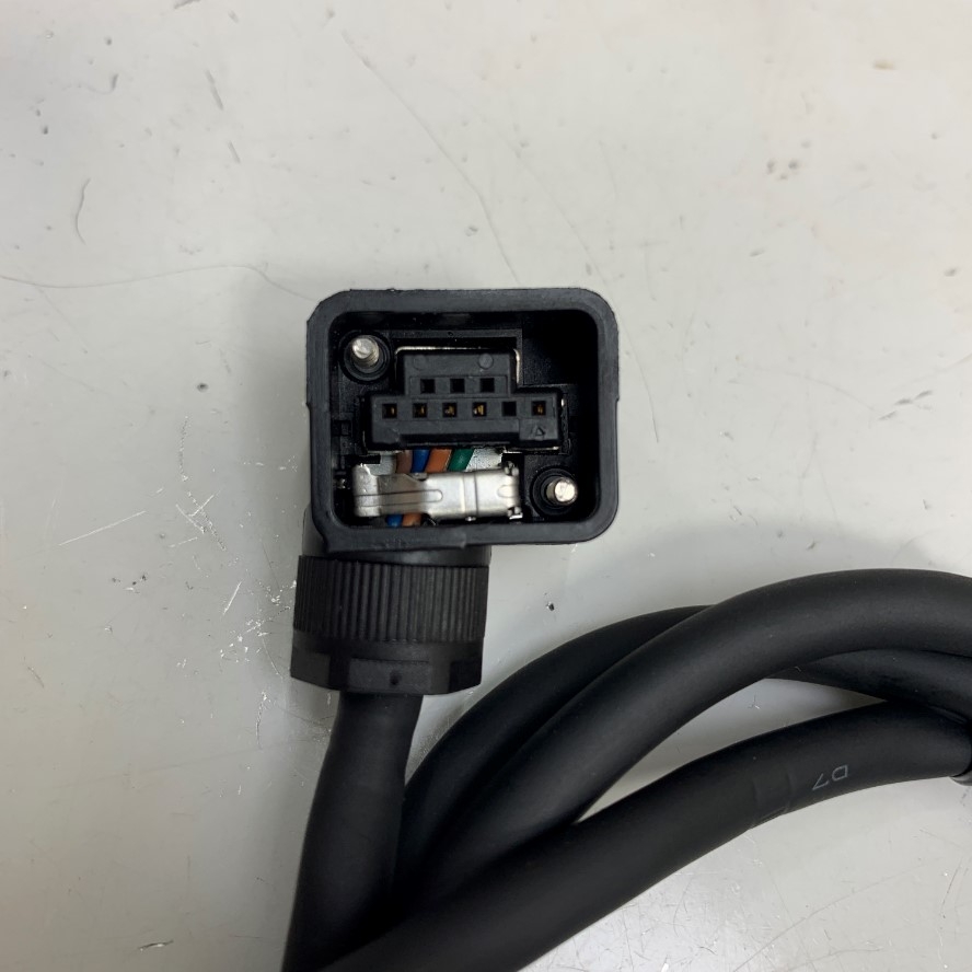 Cáp Điều Khiển 0.6M 2ft Connector Yaskawa JZSP-CSP01-03-E 9 Pin to 4 Core Ends Shielded Cable OD 6.2mm For Yaskawa Servo Motor Encoder Cable Original in Japan