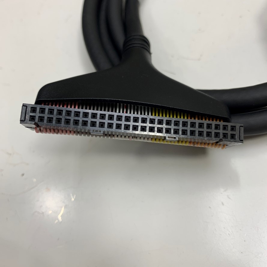 Cáp Original FANUC I/O Cable L50HHD-15S Connector Honda MR-50L 50 Pin Female to IDC 50 Pin 25*20 Pitch 2.54mm Dài 1.5M 5ft For FANUC CNC Data witch Terminal Board I/O Connection Line Cable