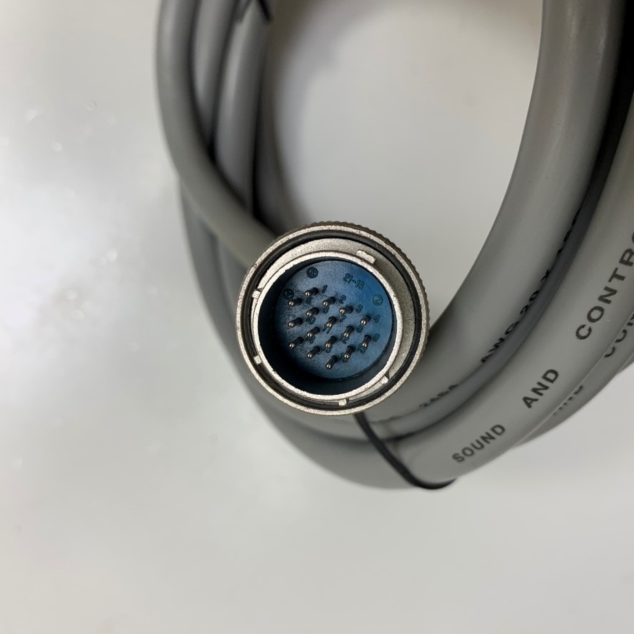 Đầu Jack Original SAM WOO 21-16 16 Pin Male Silver Connector SRC Series Plug Circular
