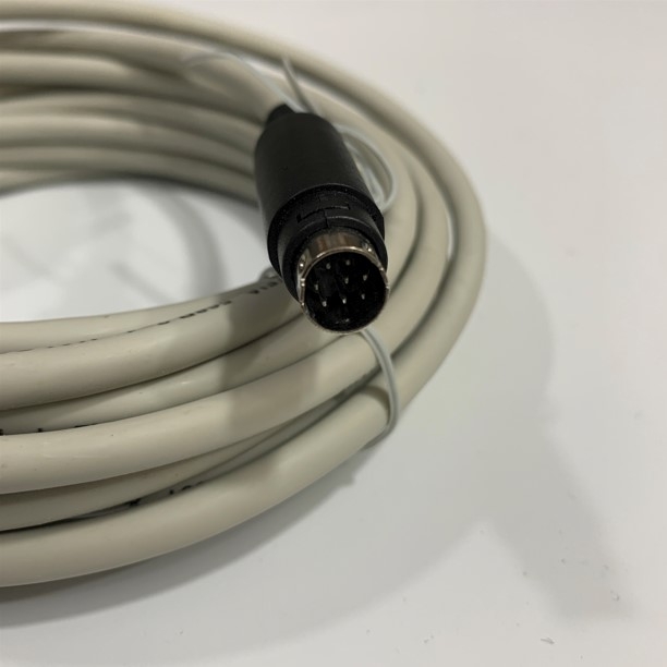 Cáp Lâp Trình GT01-C30R4-8P Mitsubishi Cable RS-422 5M For Use With HMI GT1040-QBBD, GT1045-QSBD, GT1050-QBBD, GT1055-QSBD, PLC FX1-3 Series