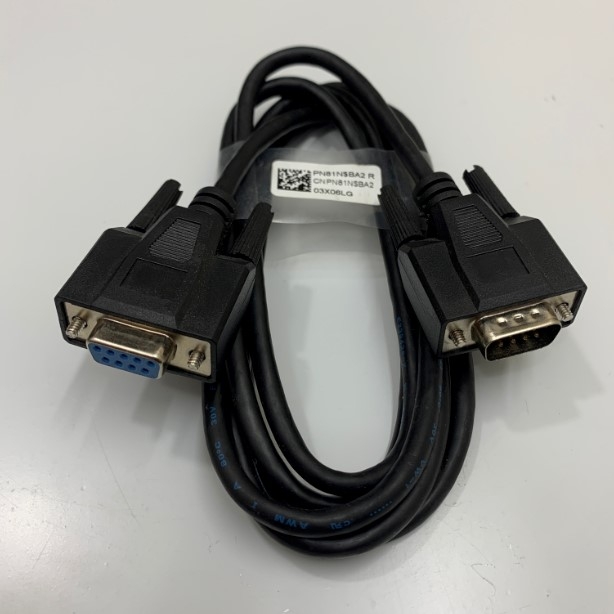 Cáp Lập Trình HMI Samkoon SK Series Với PLC LG Master-K Series Terminal is DB9M Connection Cable RS232 DB9 Female to DB9 Male Dài 1.8M Có Chống Nhiễu Shielded