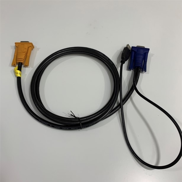 Cáp Điều Khiển 2-in-1 VGA/USB KVM Switch Cable 1.8M For USB KVM Switch VGA