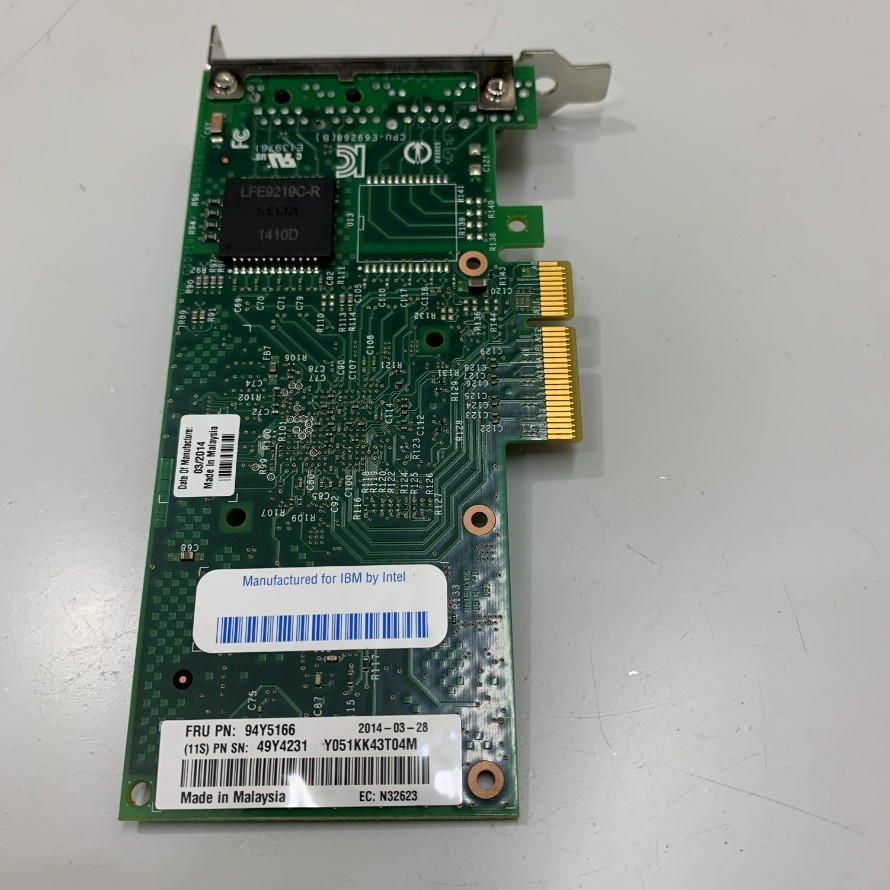 Card Lan Network Gigabit Low-Profile PCIe x4 IBM Intel I340-T2 2 Port For Industrial Computer Ethernet Lan Card