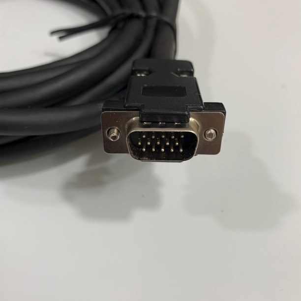 Cáp Kết Nối Encoder Cable CN2 VGA DB15 Male to Female Cable 5M For CNC AC Servo TSB075L4C2 Máy Chạm Gỗ Sử Dụng Động Cơ Servo Và Động Cơ Bước