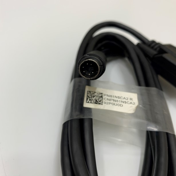 Cáp Lập Trình HMI Samkoon SK Series Với PLC LG Master-K Series Terminal is MD6M Connection Cable RS232-K10S1 DB9 Female to Mini Din 6 Pin Dài 1.8M Có Chống Nhiễu Shielded