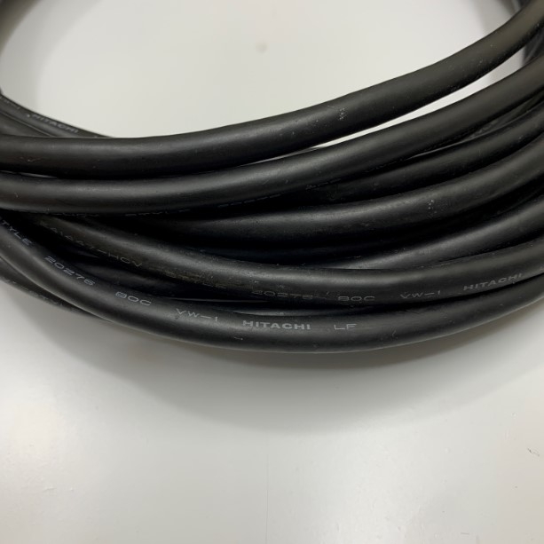 Cáp D-Sub 15 Pin 2x Row DB15 Male To Female Dài 10M Straight Through Cable HITACHI STYLE 20276 28AWG For Nối Tiếp Cáp Kết Nối Công Nghiệp