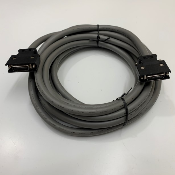 Cáp CLCP-10-P Dài 10 Meter Camera Link Cable MDR 26 Pin Male to MDR Male OD 9.5mm Straight Through Camera Industrial