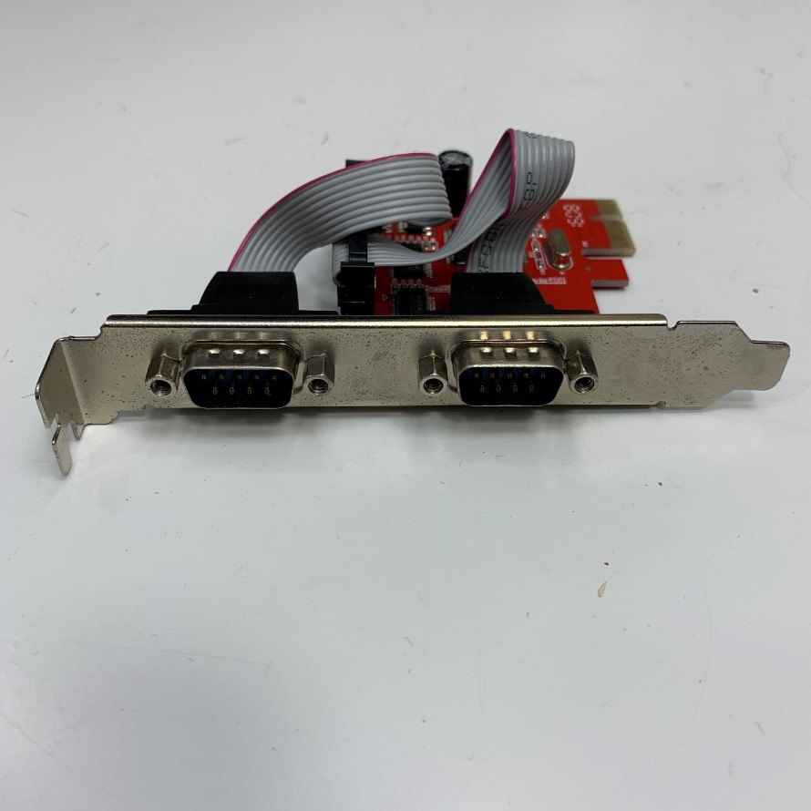 2 Port Com PCI Express RS232 Serial Adapter Card Unitek (Hàng Tháo Máy)