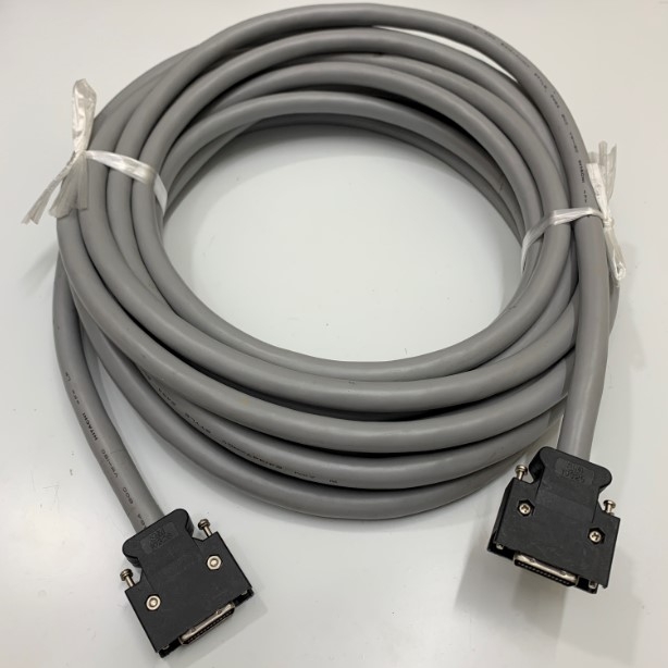 Cáp CLCP-15-P Dài 15 Meter Camera Link Cable MDR 26 Pin Male to MDR Male OD 9.5mm Straight Through Camera Industrial