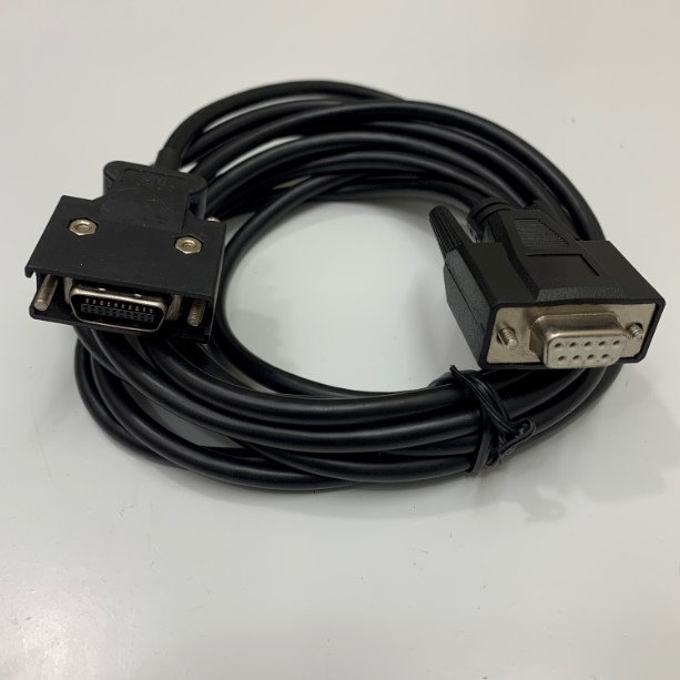 Cáp Lập Trình MR-CPCATCBL3M Mitsubishi Servo MR-J2S/J2 Series Programming Cable Length 3M + USB to RS232 Unitek Serial Adapter