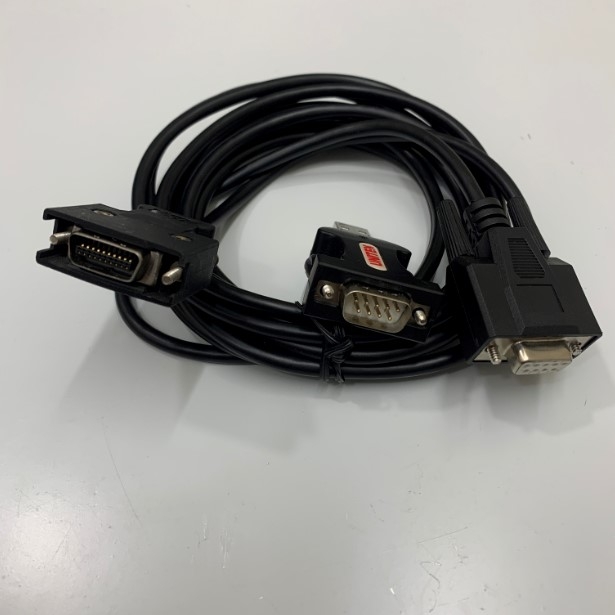 Cáp Lập Trình MR-CPCATCBL3M Mitsubishi Servo MR-J2S/J2 Series Programming Cable Length 3M + USB to RS232 Unitek Serial Adapter