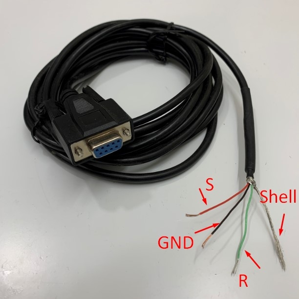 Cáp Lập Trình HMI Weintek Weinwiew MT8050iE/MT6051iP/MT6071iP/MT8071iP Series Với PLC Panasonic FP-XH Series Terminal is 3-wire Block Cable Dài 3M Có Chống Nhiễu Shielded