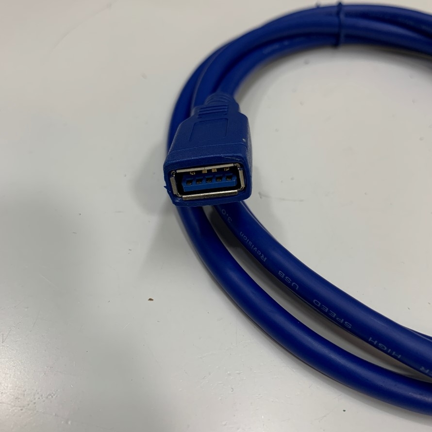 Cáp Nối Dài USB 3.0 Cable Extension USB 3.0 Type A Male to Female M/F Blue Dài 1.5M 5ft