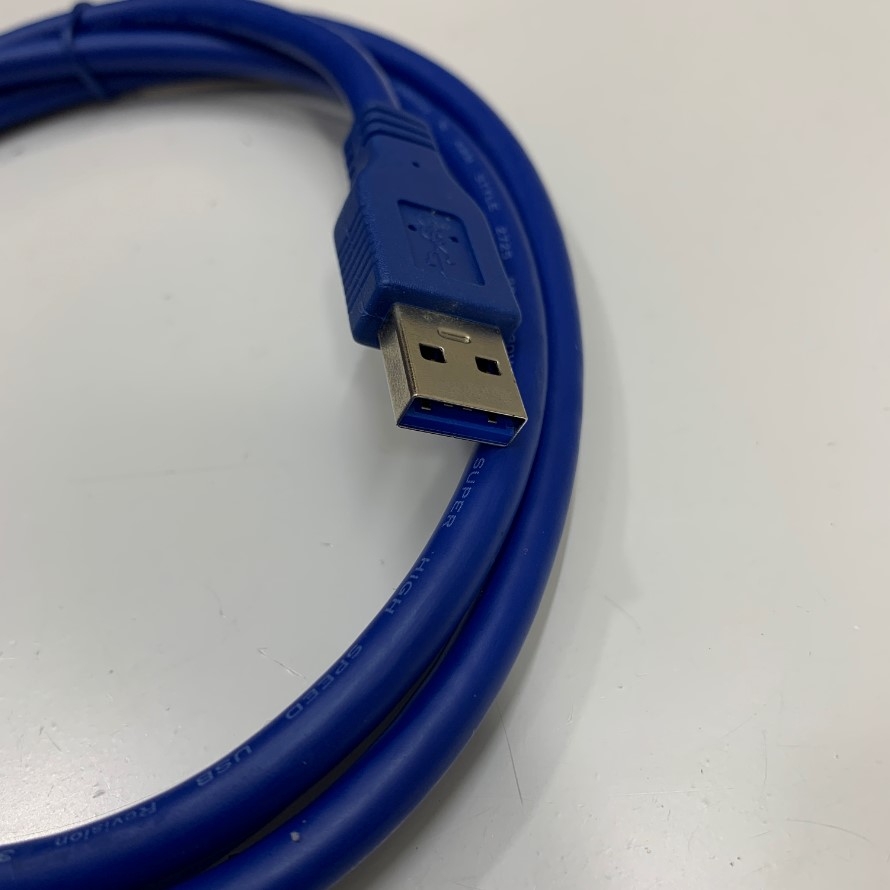 Cáp Nối Dài USB 3.0 Cable Extension USB 3.0 Type A Male to Female M/F Blue Dài 1.5M 5ft