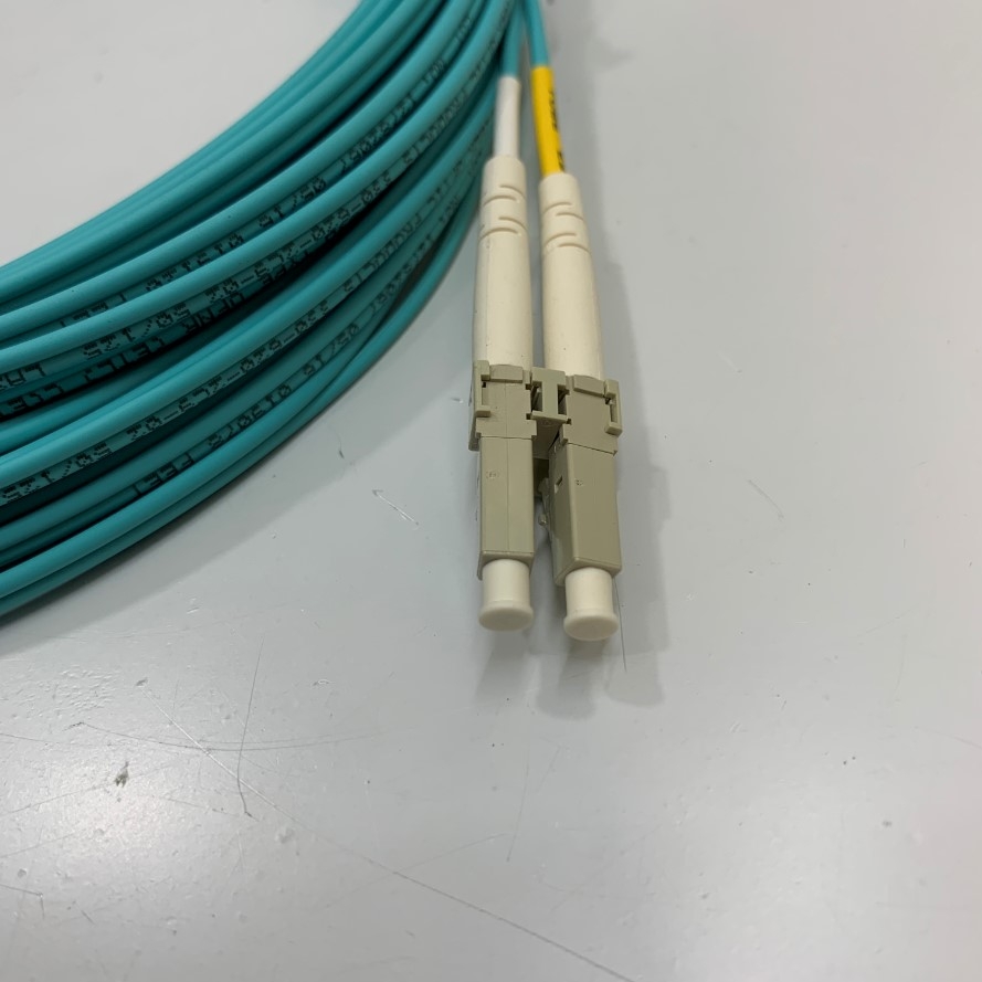 Dây Nhẩy Quang 10GB HP AJ837A-63001 AJ837-63002 Dài 15M 49.21ft Cable LC-LC OM3 Duplex Multimode Fiber Optic Patch Cord 50/125um PVC OFNR Blue 2.0mm