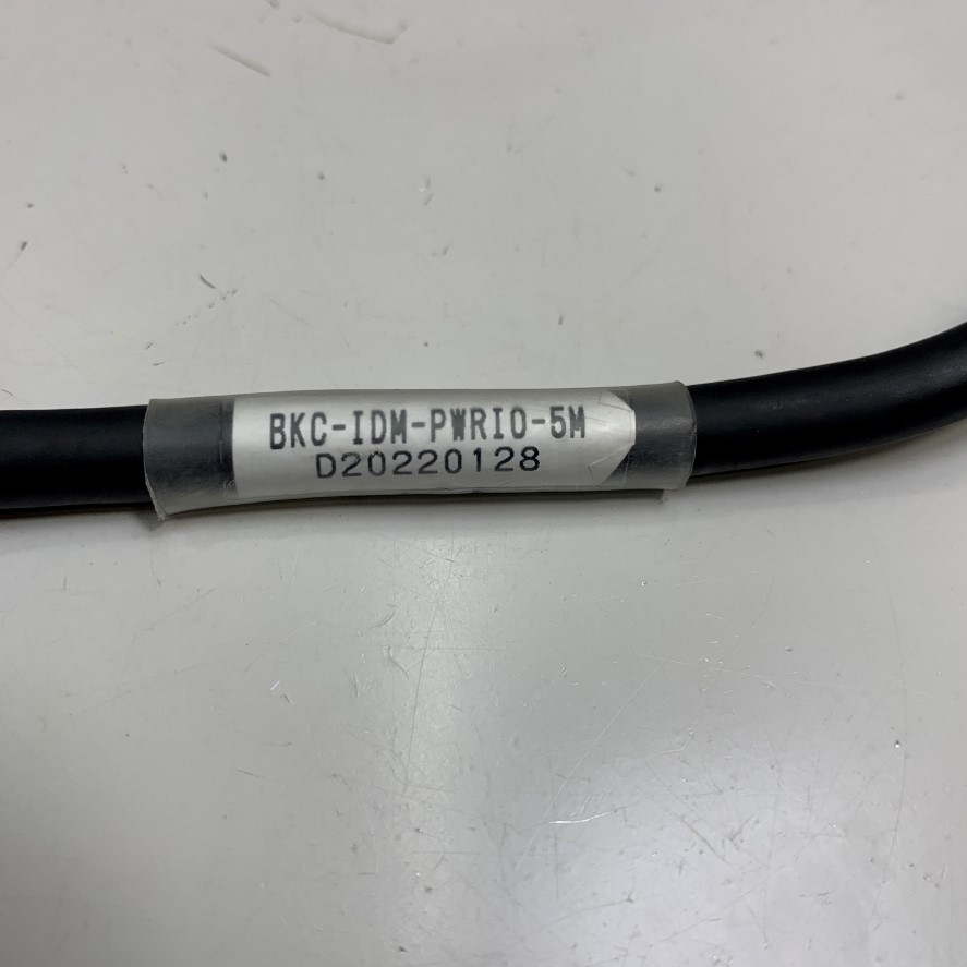 Cáp Original Cognex CCB-PWRIO-05 Dài 5M 17ft Cable M12 A-Code 12 Pin Female to 12 Core For Power and I/O Breakout Cable Cognex industrial Camera, Industrial Sensor
