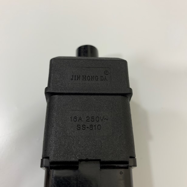 Đầu Đấu Nối Dây Cắm Điện Máy Chủ IEC 320 C20 Male Plug Power Cable AC Power Connector JIN HONG DA SS-810 16A 250V