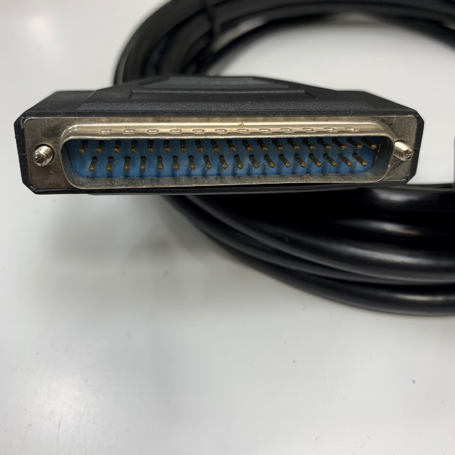 Cáp Điều Khiển D-Sub DB37 Male to DB37 Male Serial Cable 37 Core OD 8.0mm Dài 3M 10ft For Industrial Encoder Servo Laser Cutting Machine Cable