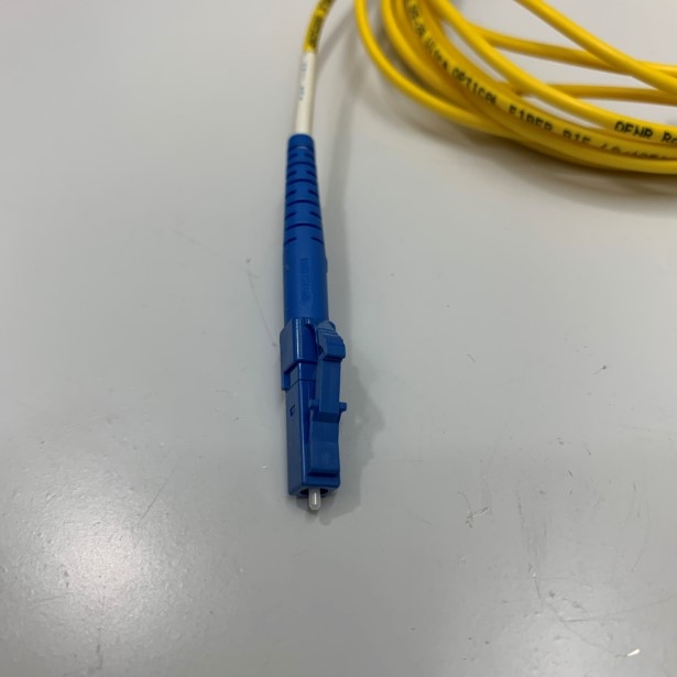 Dây Nhẩy Quang Japan Original 10FT LC UPC to FC UPC Simplex OS2 Single Mode PVC Yellow 2.0mm Fiber Optic Patch Cable Length 3M