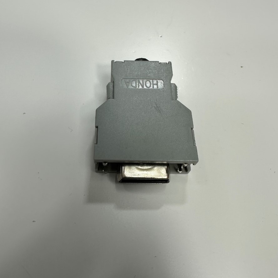 Bộ Jack Honda PCR-E20FA 20 Pin Female Connector IDC Type Pitch 1.27mm Gold Plated With Latch Clip For Honda Fanuc, Fuji, Okuma, CNC, DNC Machines, Servo Motor Drive I/O Plug Connector