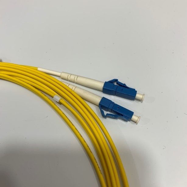 Dây Nhẩy Quang ADC Fiber Optic Cable Single Mode SC to LC OS2 9/125 Duplex Yellow 3 Meter Cable 2.0mm PVC