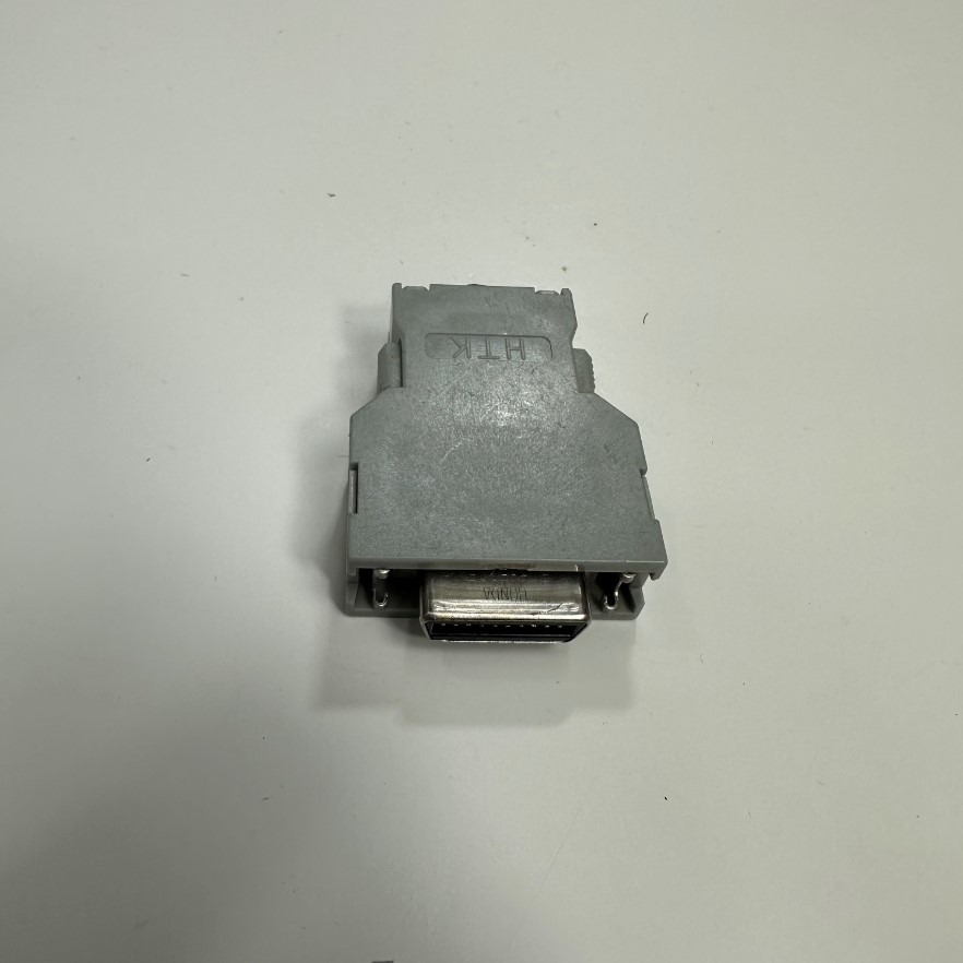 Bộ Jack Honda HTK PCR-E20F 20 Pin Female Connector IDC Type Pitch 1.27mm Gold Plated With Latch Clip For Honda Fanuc, Fuji, Okuma, CNC, DNC Machines, Servo Motor Drive I/O Plug Connector