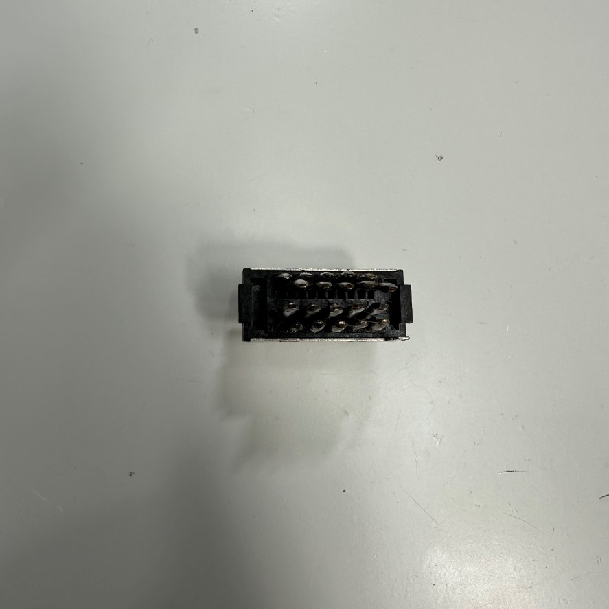 Bộ Jack Hirose HRS FI40B-20S-CV5 PCR-E20F 20 Pin Female Connector Solder Type Pitch 1.27mm Gold Plated With Latch Clip For Honda Fanuc, Fuji, Okuma, CNC, DNC Machines, Servo Motor Drive I/O Plug Connector