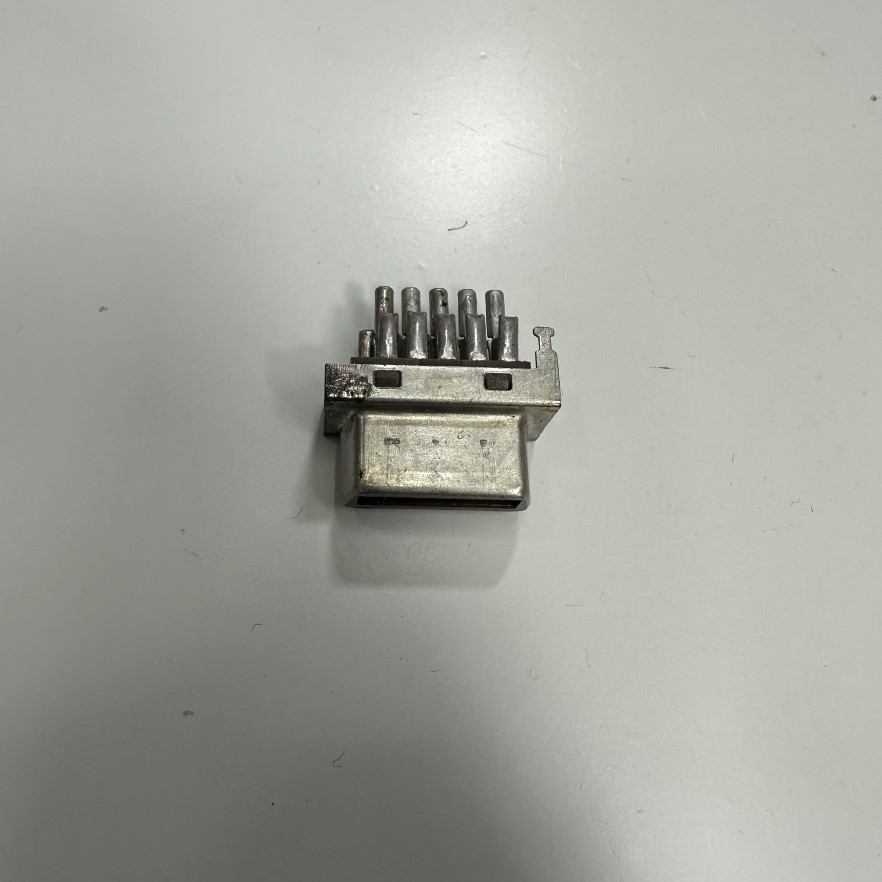Bộ Jack Hirose HRS FI40B-2015S PCR-E15F 15 Pin Female Connector Solder Type Pitch 1.27mm Gold Plated With Latch Clip For Honda Fanuc, Fuji, Okuma, CNC, DNC Machines, Servo Motor Drive I/O Plug Connector