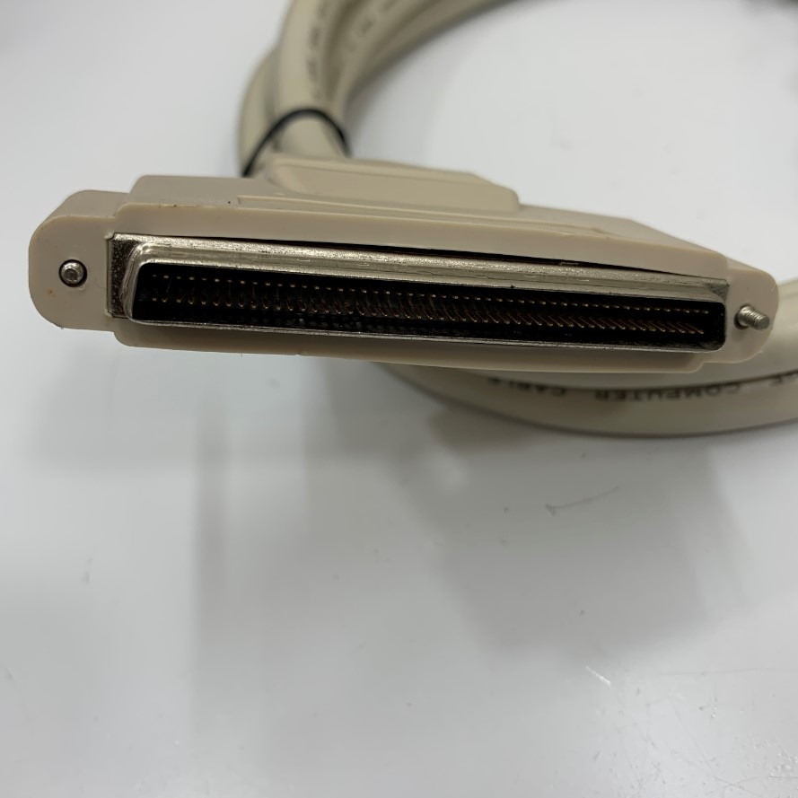 Cáp SCSI HPDB 100 Pin Male to Male Cable 2 Meter 6.5ft Straight Throug Grey OD 11.5mm For Industrial Computers Control CNC CMC