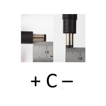 Sạc Cân Điện Tử OEM A&D AX-TB-249E GF12E-US1210 12V 1A DVE + ---C--- - Connector Size 5.5mm x 2.1mm For Balances A&D GF/GX Series GR Series GH Series