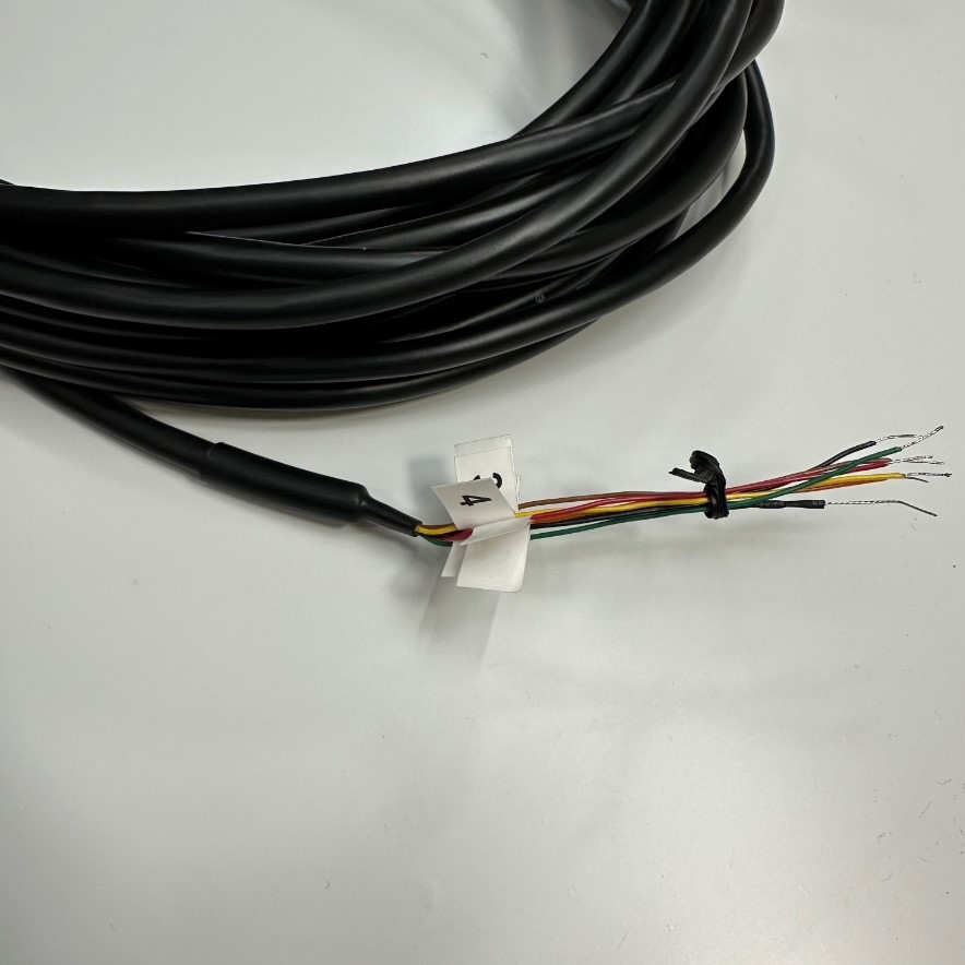 Cáp 10M 33ft Industrial Hirose HR10A-7P-6S Shielded Trigger Cable Towline Power Cable For Industrial Camera Industrial Camera Basler, Hikrobot