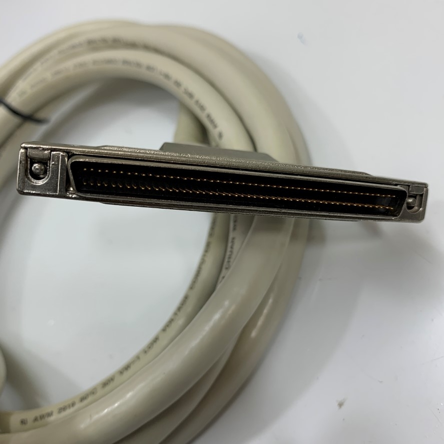 Cáp PCL-101100M-2E SCSI II 100 Pin Male to Male Shielded Cable 2.5M 8.3ft Advantech