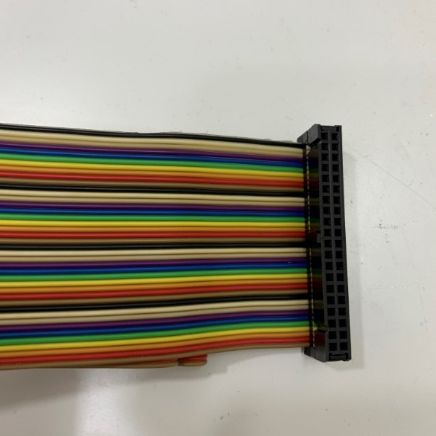 Cáp Flat Ribbon Rainbow Cable IDC 40 Pin 2.54mm Dài 1.5M For Raspberry Pi Computer Industrial Motherboard CPU Card PLC/CNC/Desk Robot