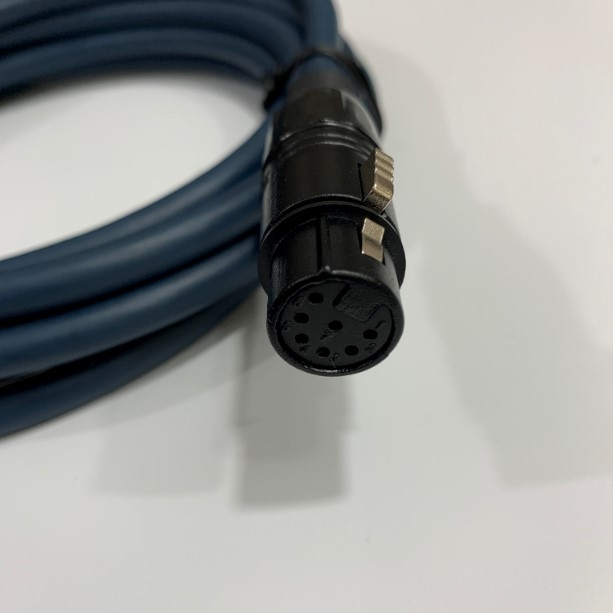 Cáp Microphones Thu Âm Cao Cấp Không Tập Âm Mogami Tube Microphone Cable 7 Pin Neutrik XLR Length 5M For Thiết Bị Phòng Thu