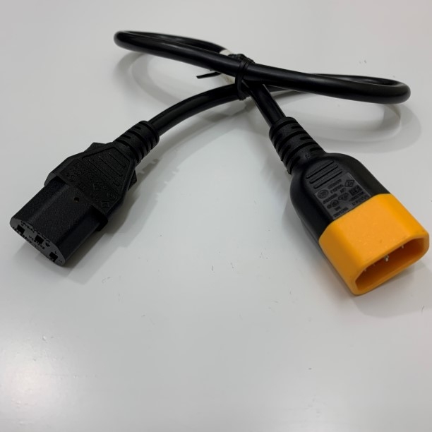 Dây Nguồn Cisco CAB-C13-C14-AC Locking C14 to C13 10A 250V Power Cord Black Length 0.5M