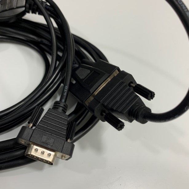 Bộ Combo Cáp Điều Khiển Download/Upload Data Cable 6232-9F9F-10CRE RS232 3M + USB to 2 Port RS232 Serial Gearmo USA-FTDI2X For Industrial PCL Với Computer