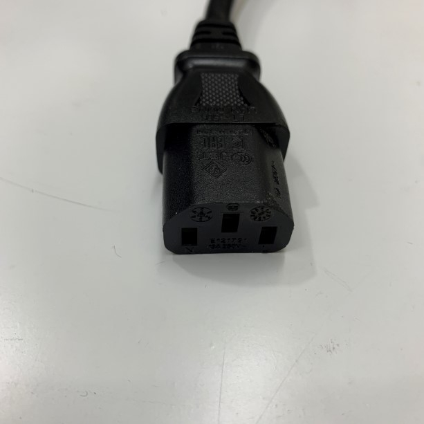 Dây Nguồn Máy Chủ Chính Hãng APC AP9870 LIAN DUNG 038-004-336 AC Power Cord IEC60320 IEC C13 to C14 13A 250V 16AWG 3x1.31mm² Cable OD 7.8mm Length 3M