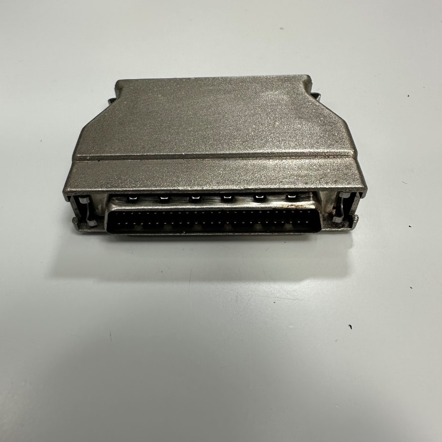 Đầu Jack SCSI-2 HPDB 50 Pin Male Connector IDC Type Pitch 1.27mm Gold Plated With Latch Clip For Servo Driver Control I/O Interface SCSI II HPDB50