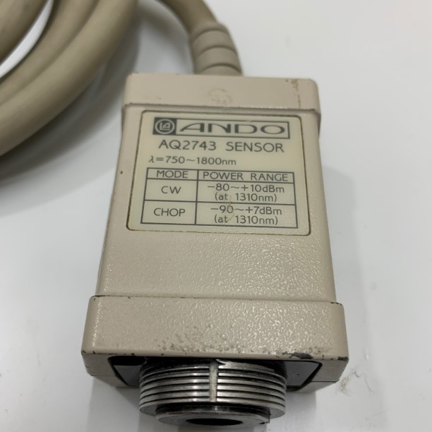 Cảm Biến Quang Ando AQ2743 750-1800nm Hàng Theo Thiết Bị Đa Qua Sử Dụng For MULTIMETER ANDO AQ2140 OPTICAL With 2 AQ2730 OPM UNIT With 2 AQ2742 SENSOR