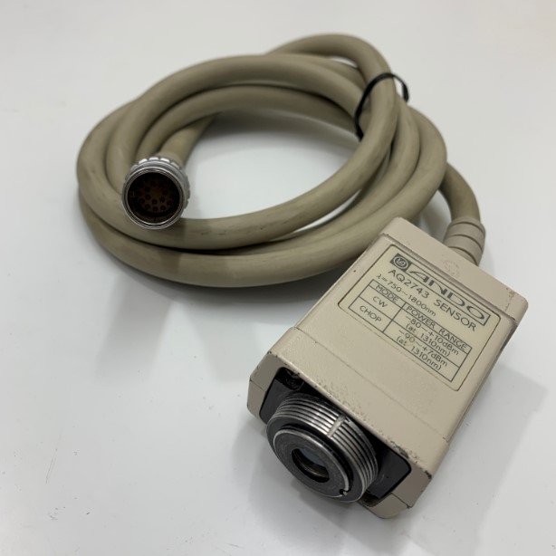 Cảm Biến Quang Ando AQ2743 750-1800nm Hàng Theo Thiết Bị Đa Qua Sử Dụng For MULTIMETER ANDO AQ2140 OPTICAL With 2 AQ2730 OPM UNIT With 2 AQ2742 SENSOR