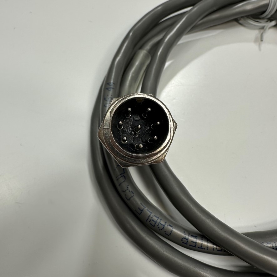Cáp 1.5M 5ft Shielded Cable Connector APEX PLT-16 Series PLT-168-R-R 8 Pin Male Circular to DB9 Male Connector 3M 45 Degree Cable BELDEN E108998 4PR 24AWG For Signals Data And Power Industrial